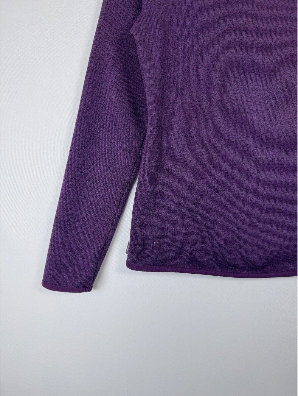 Eddie Bauer Radiator Fleece Jacket Women XS Purple Full Zip Mock Neck Outdoor - Picture 9 of 11